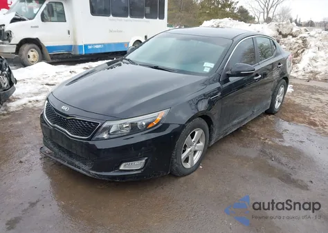 2015 Kia Optima Lx z USA, uszkodzony, nr VIN 5XXGM4A74FG472067